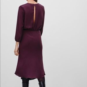 Aritzia Wilfred 'Sonnerat' Dress (black) (BNWT)